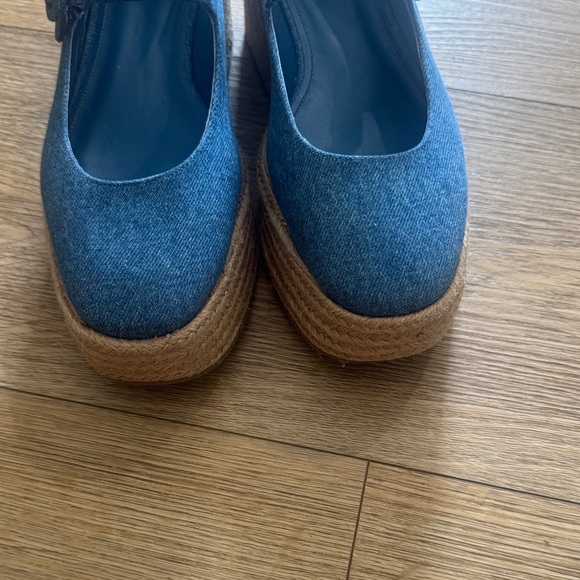 Larroude Blue Wedges - Picture 5 of 5